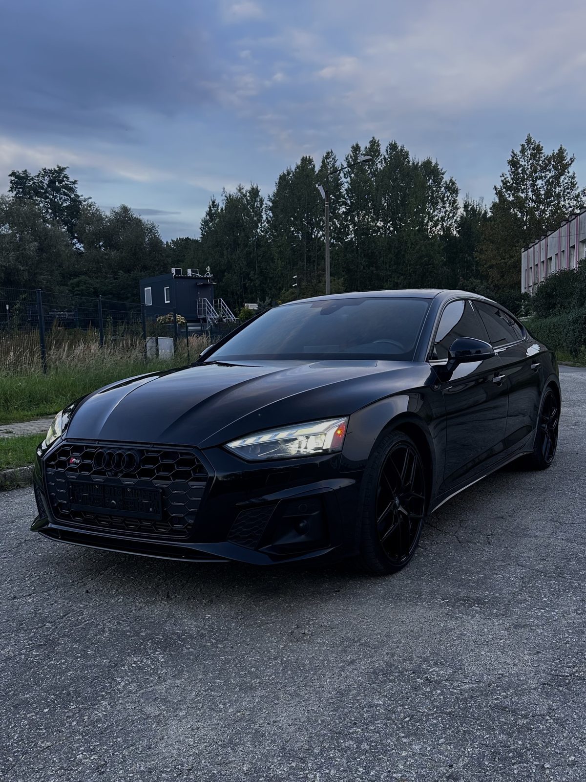 Audi S5 — zewnątrz po myciu detailingowym i twardym wosku
