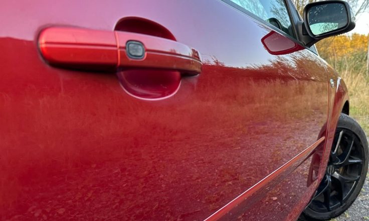 Ford Focus przed korektą lakieru